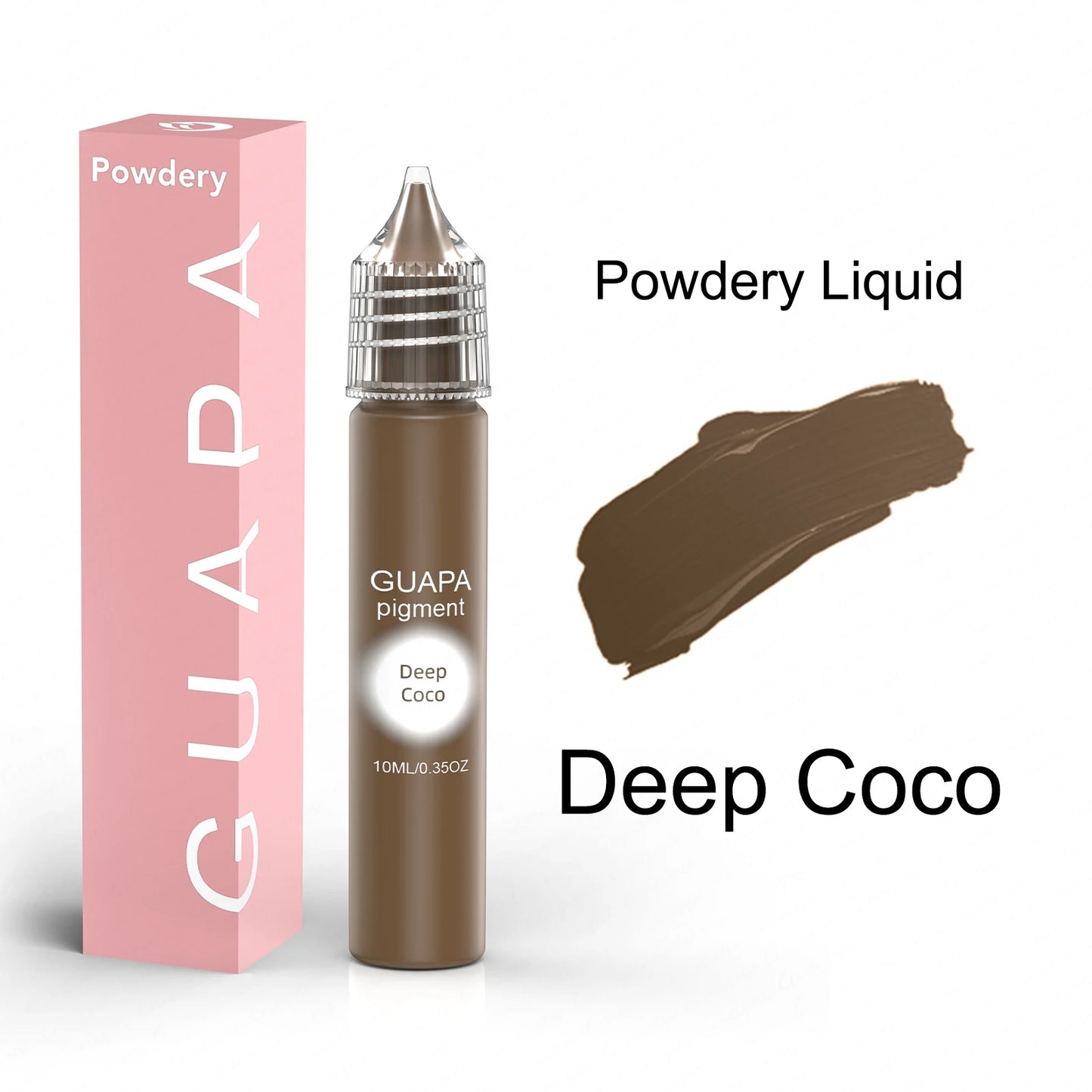 Guapa 10ml Organic Plant Water Base Natural Eyebrow Tattoo Ink Micropigmentation Permanent Makeup Eyeliner Pigment
