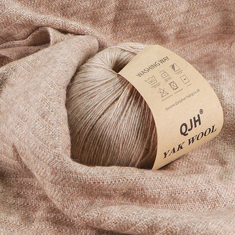 300gram Natural Mongolian Yak Wool Down Organic Mongolian Premium Yak Wool Yarn DIY Handmand Undyed Natural Colour Yarn