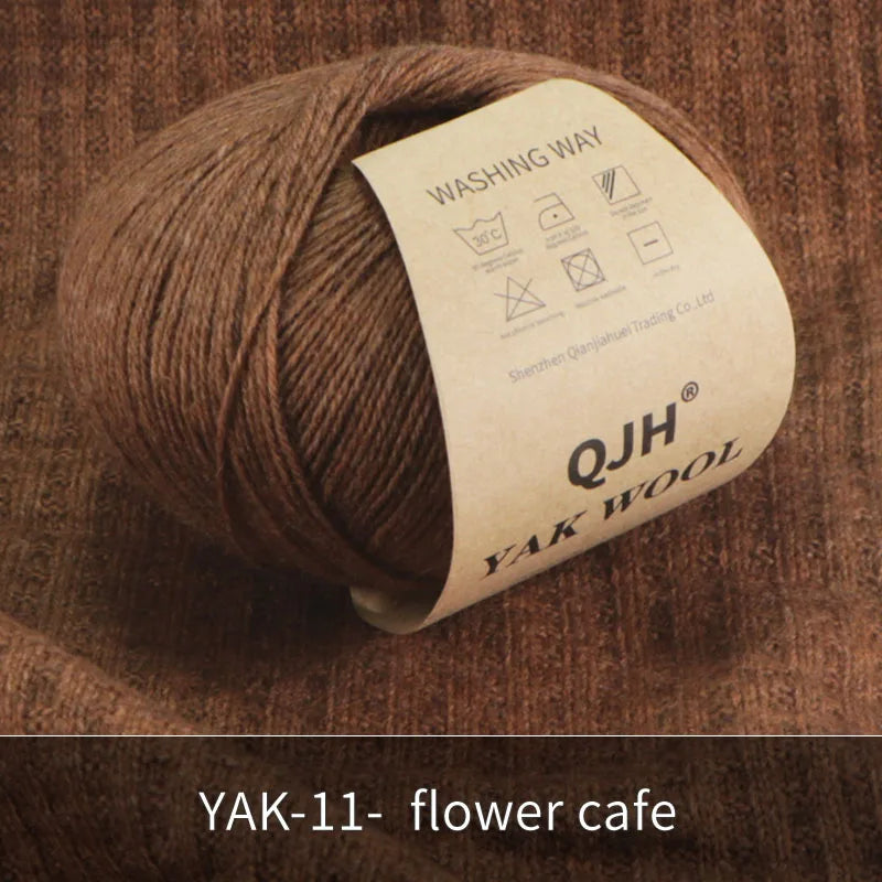 300gram Natural Mongolian Yak Wool Down Organic Mongolian Premium Yak Wool Yarn DIY Handmand Undyed Natural Colour Yarn