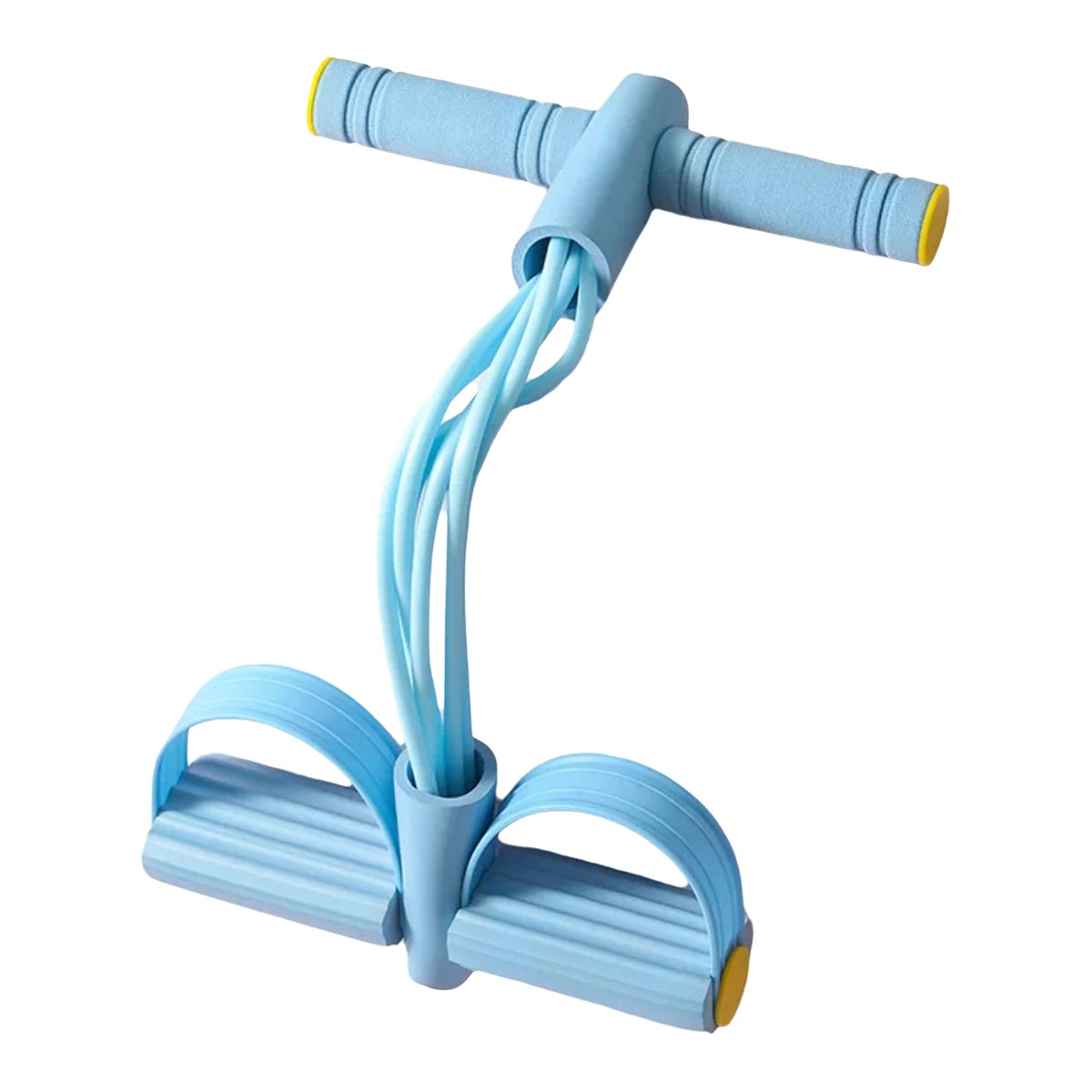 Six-Tube Pedal Tensioner Multi-Functional Household Fitness Equipment Yoga Abdominal Strengthening Elastic Band Tension Rope