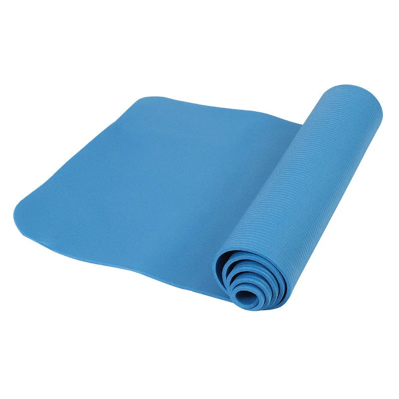 Exercise Mat 200cm Long 80cm Wide 20mm Thick Extra Long Wide Yoga Fitness Gym Home Workout Mat for Pilates Floor Sleeping Pad