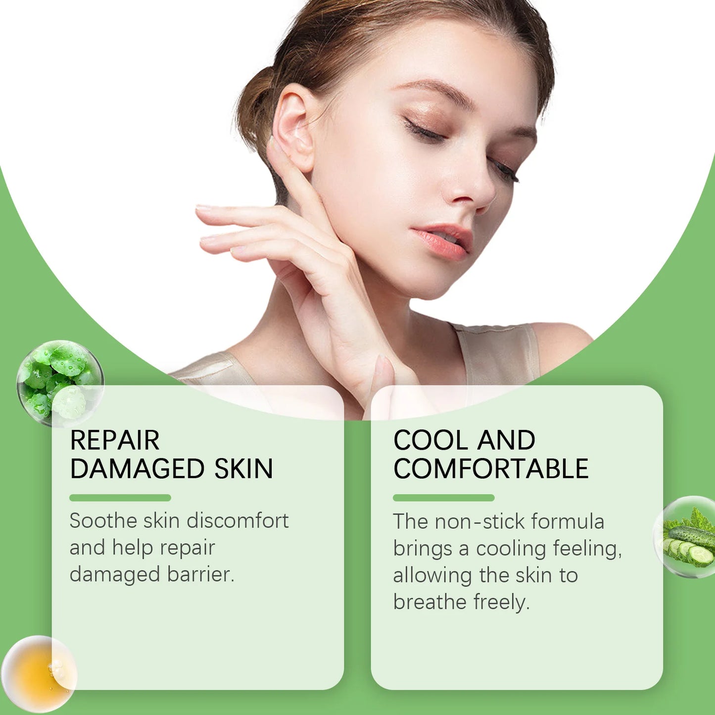 120ml Natural Organic Aloe Vera Gel Skin Lightening Moisturizing Tone Acne-removing Aloe Vera Gel After-sun Moisturizing Cream