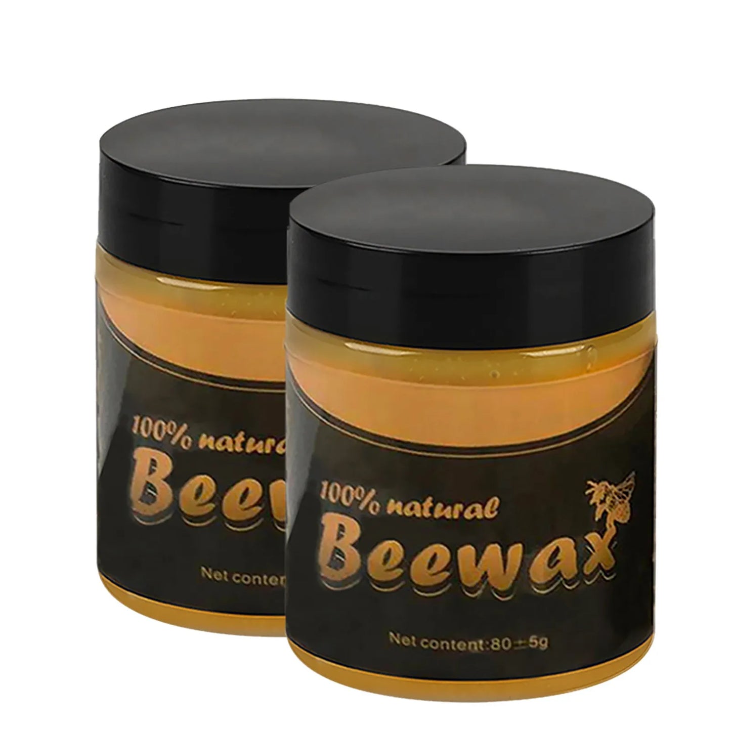 Wood Seasoning Beewax Organic Natural Pure Wax Furniture Care Maintenance Wax Wood Cleaning Polished Complete Solution Cleaning