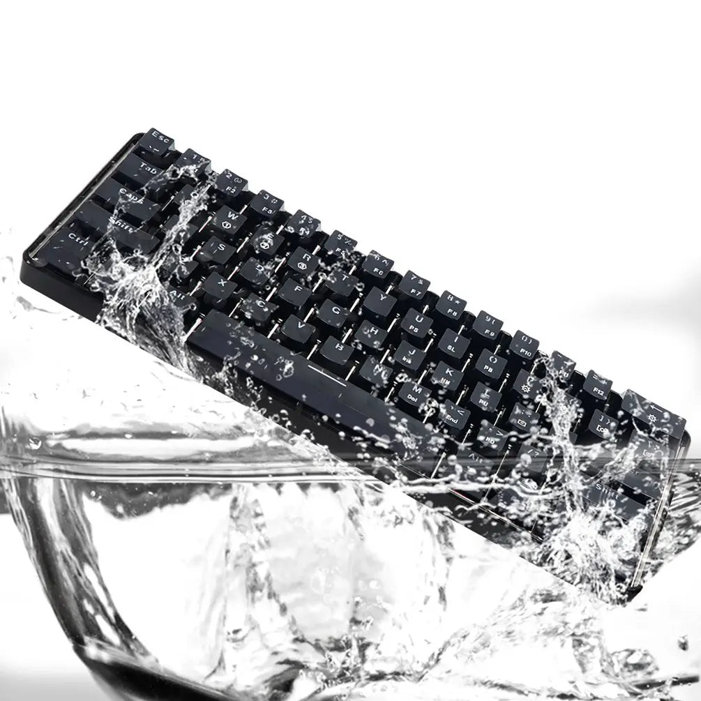 SKYLOONG GK61 Mini Portable 60% Gamer Optical Keyboard Wireless Bluetooth RGB Backlit Gaming Keyboard SK61 For Desktop iPad