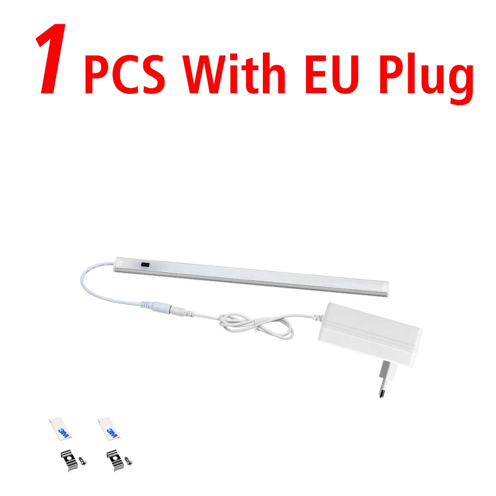 Under Cabinet Sensor Light Furniture LED Light Table Kitchen Lighting Hand Sweep Motion Lamp Concatenation Bars lampara cozinha