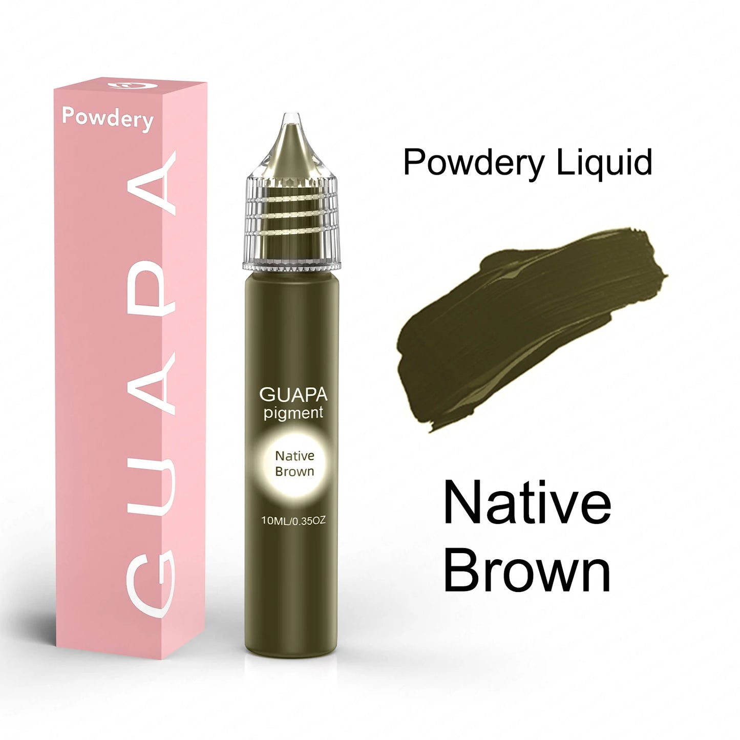 Guapa 10ml Organic Plant Water Base Natural Eyebrow Tattoo Ink Micropigmentation Permanent Makeup Eyeliner Pigment