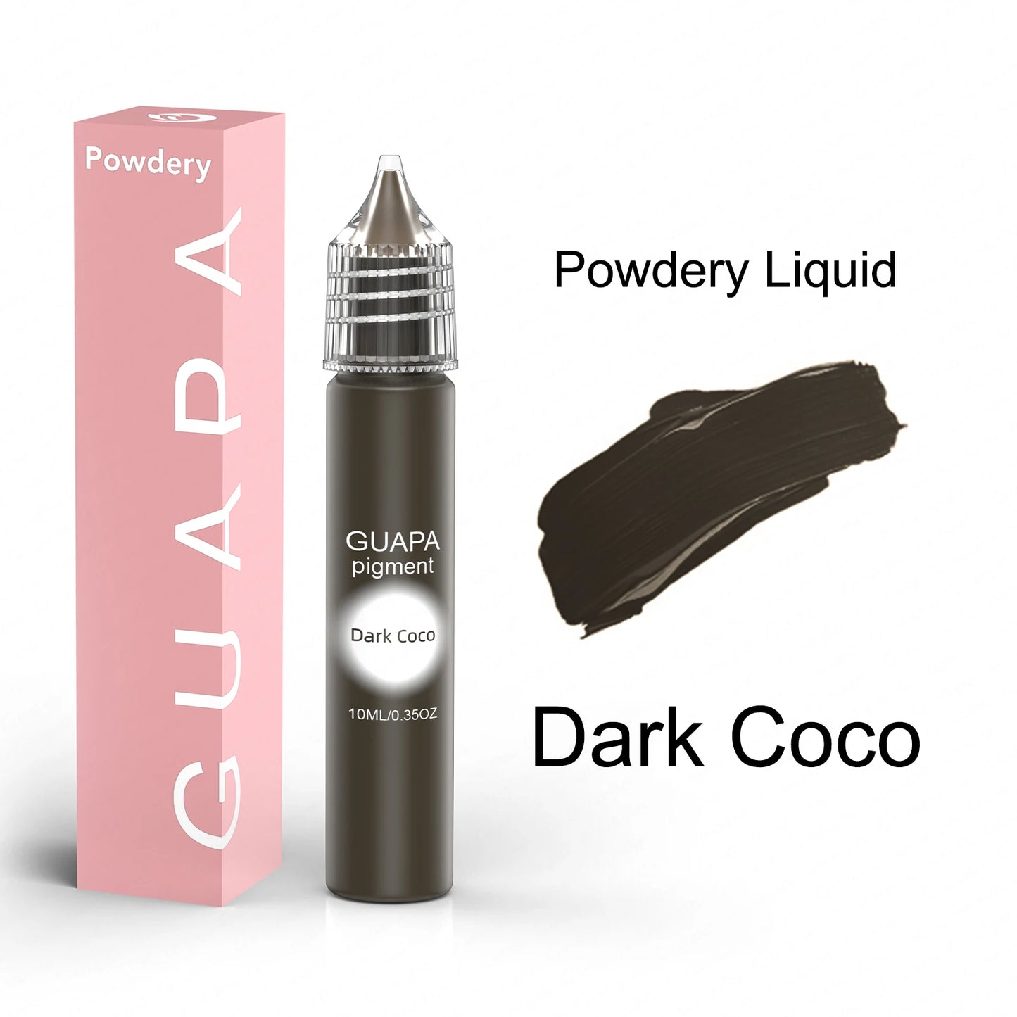 Guapa 10ml Organic Plant Water Base Natural Eyebrow Tattoo Ink Micropigmentation Permanent Makeup Eyeliner Pigment