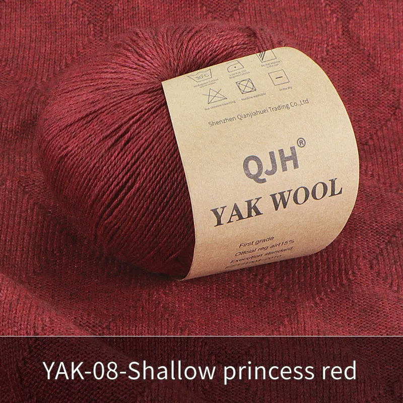 300gram Natural Mongolian Yak Wool Down Organic Mongolian Premium Yak Wool Yarn DIY Handmand Undyed Natural Colour Yarn