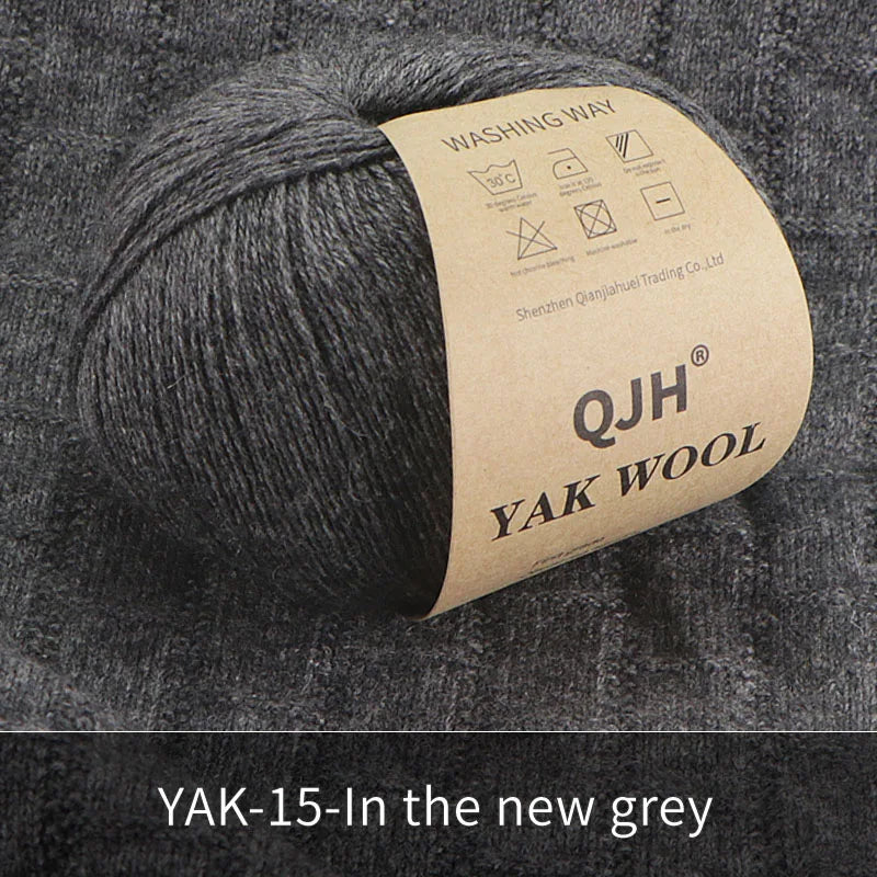 300gram Natural Mongolian Yak Wool Down Organic Mongolian Premium Yak Wool Yarn DIY Handmand Undyed Natural Colour Yarn