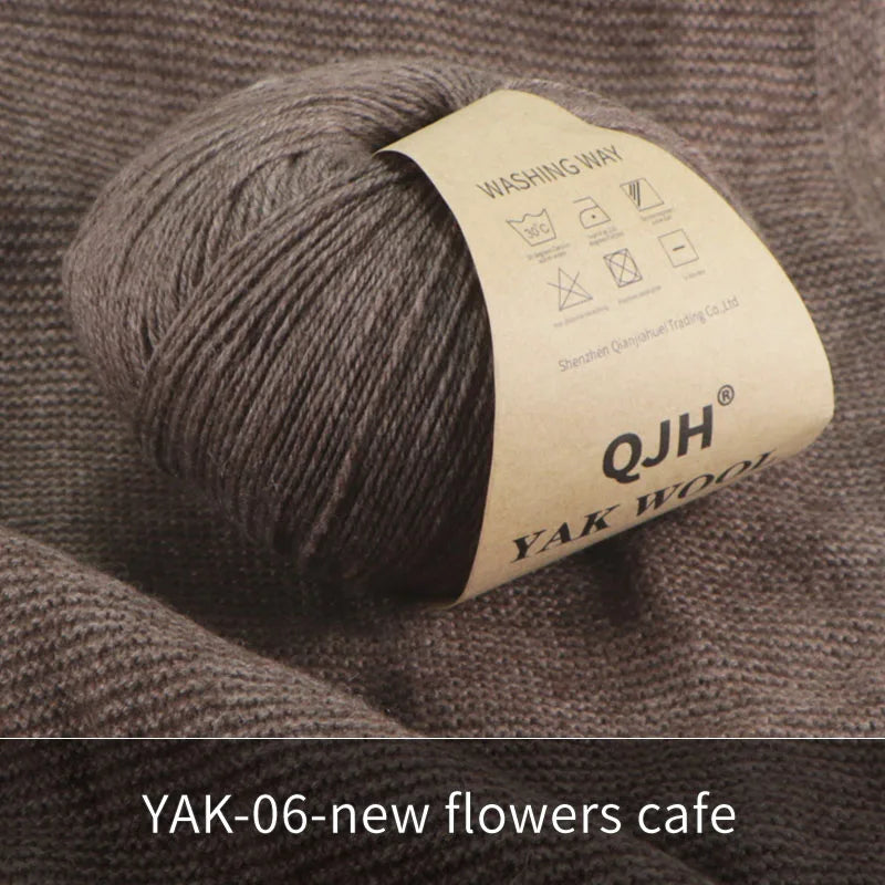 300gram Natural Mongolian Yak Wool Down Organic Mongolian Premium Yak Wool Yarn DIY Handmand Undyed Natural Colour Yarn