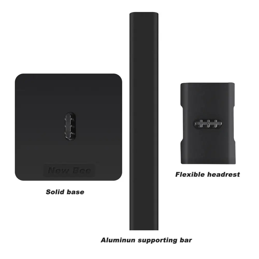 New Bee Z1 Aluminium Alloy Headphone Stand Holder Gaming Headset Stand Rack Desktop Organizer Display Earphone Hanger Bracket