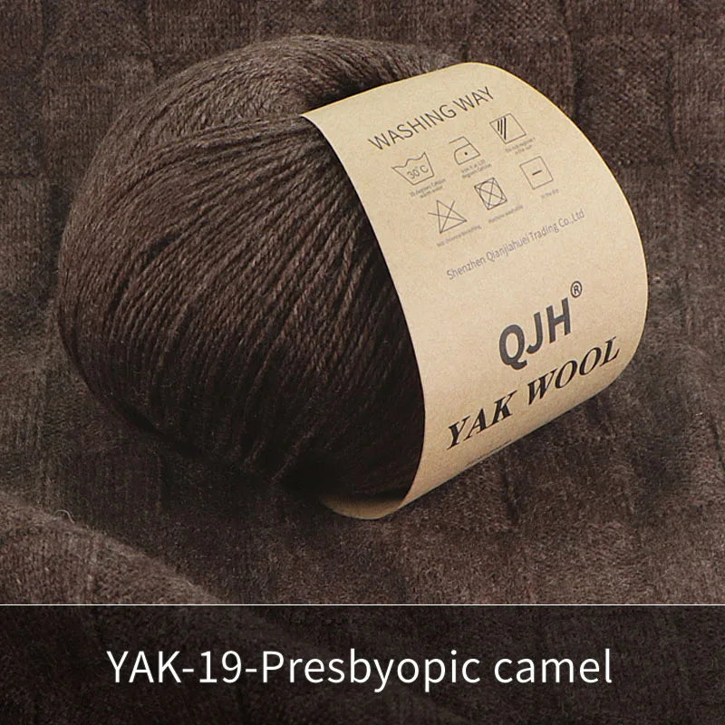 300gram Natural Mongolian Yak Wool Down Organic Mongolian Premium Yak Wool Yarn DIY Handmand Undyed Natural Colour Yarn