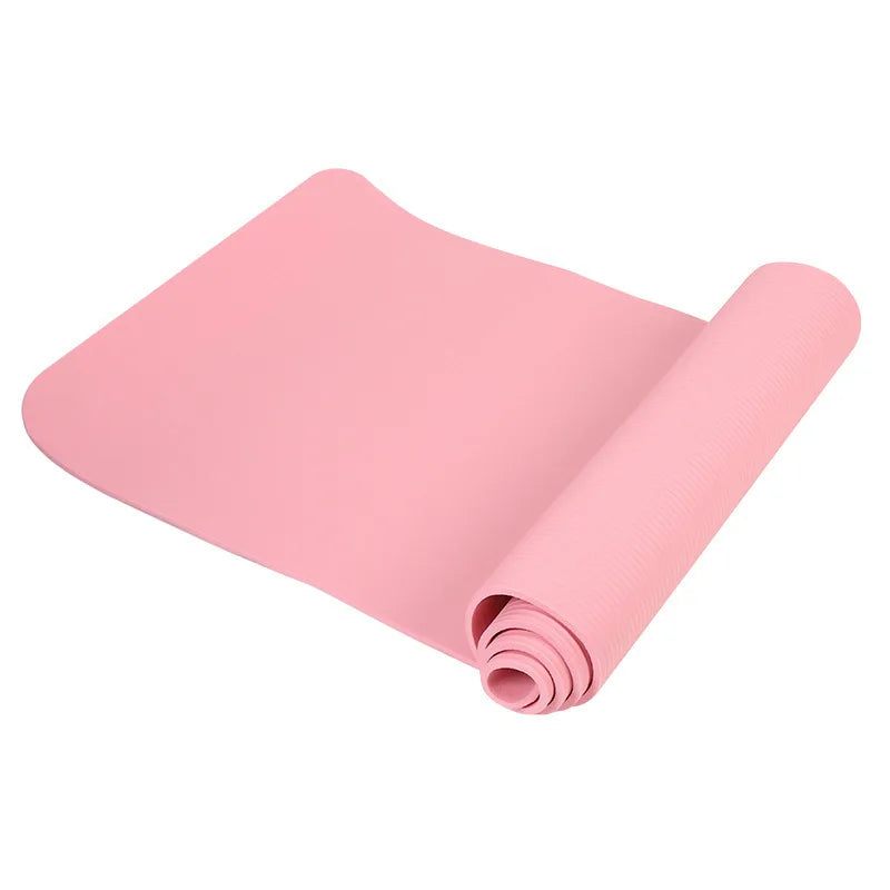 Exercise Mat 200cm Long 80cm Wide 20mm Thick Extra Long Wide Yoga Fitness Gym Home Workout Mat for Pilates Floor Sleeping Pad