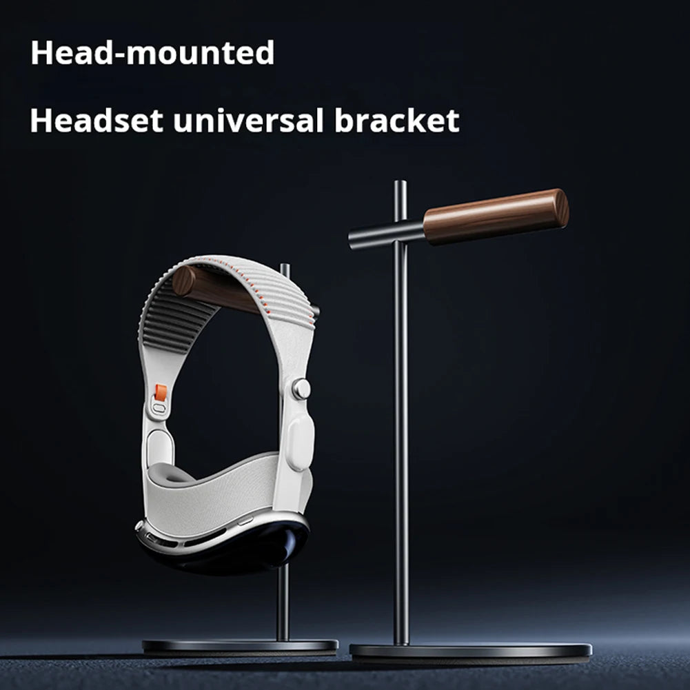 Aluminium Alloy Headphone Stand Holder Non-Slip Gaming Headset Stand Rack Desktop Organizer Detachable Earphone Hanger Bracket