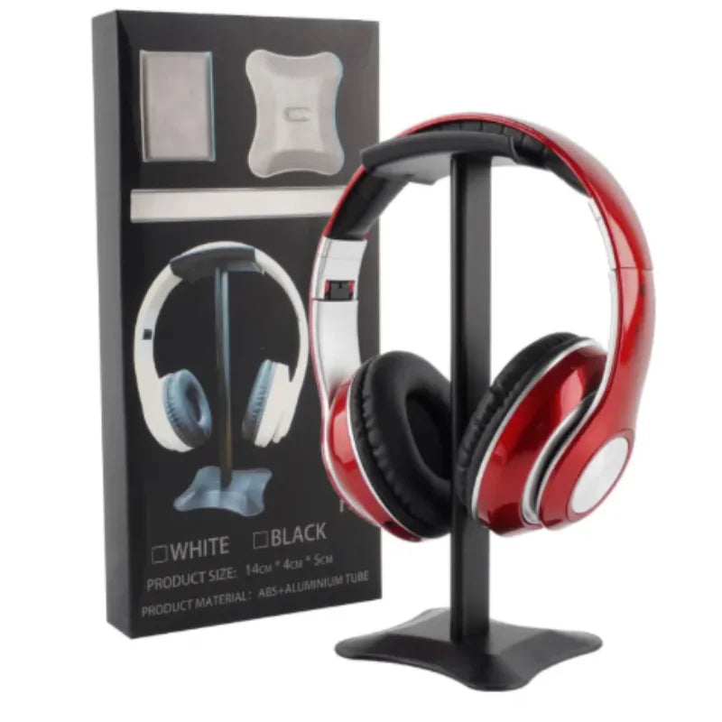 Portable Gaming Desk Earphone Stand Headphone Aluminum Alloy Headset Holder Stable Stand Headphone Accessories