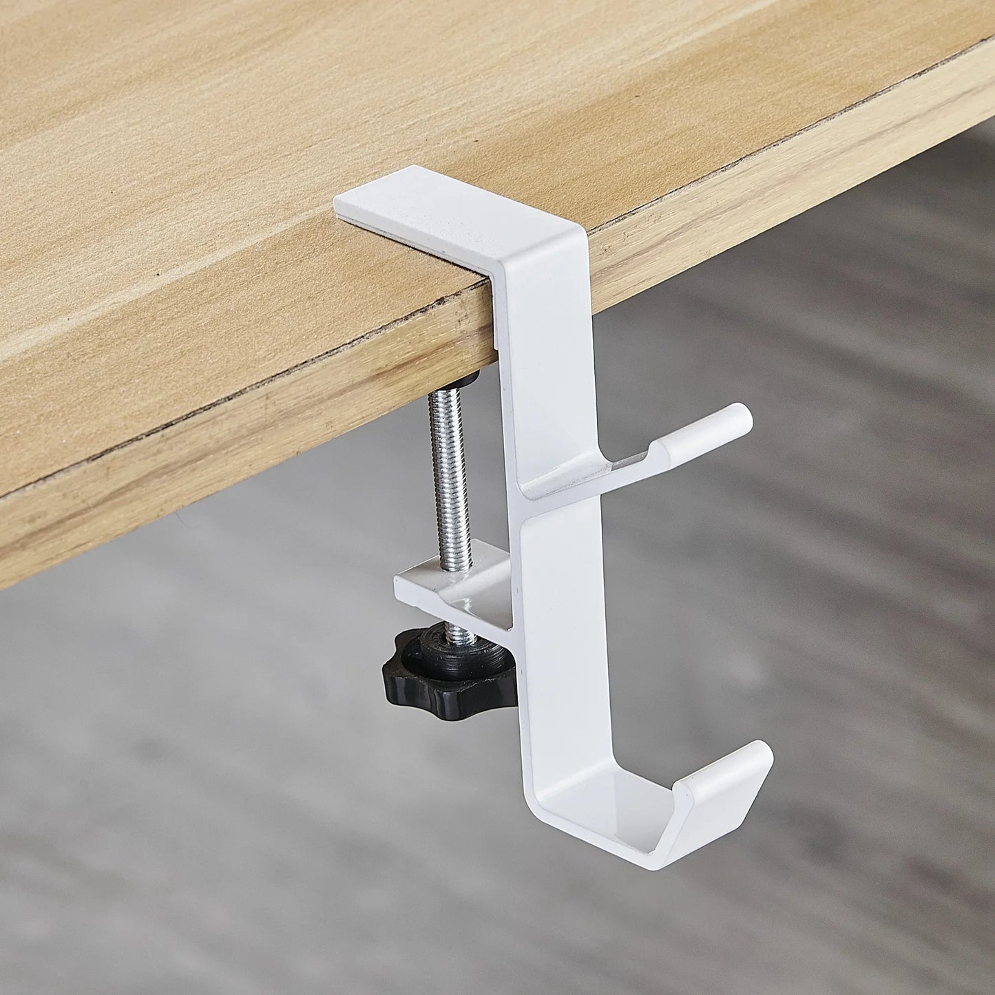 Headphone Holder Hook Hanger Headset Hanger Punch-free Table Side Hook Wall Hanging Racks Holder for Gaming Headphone Organizer
