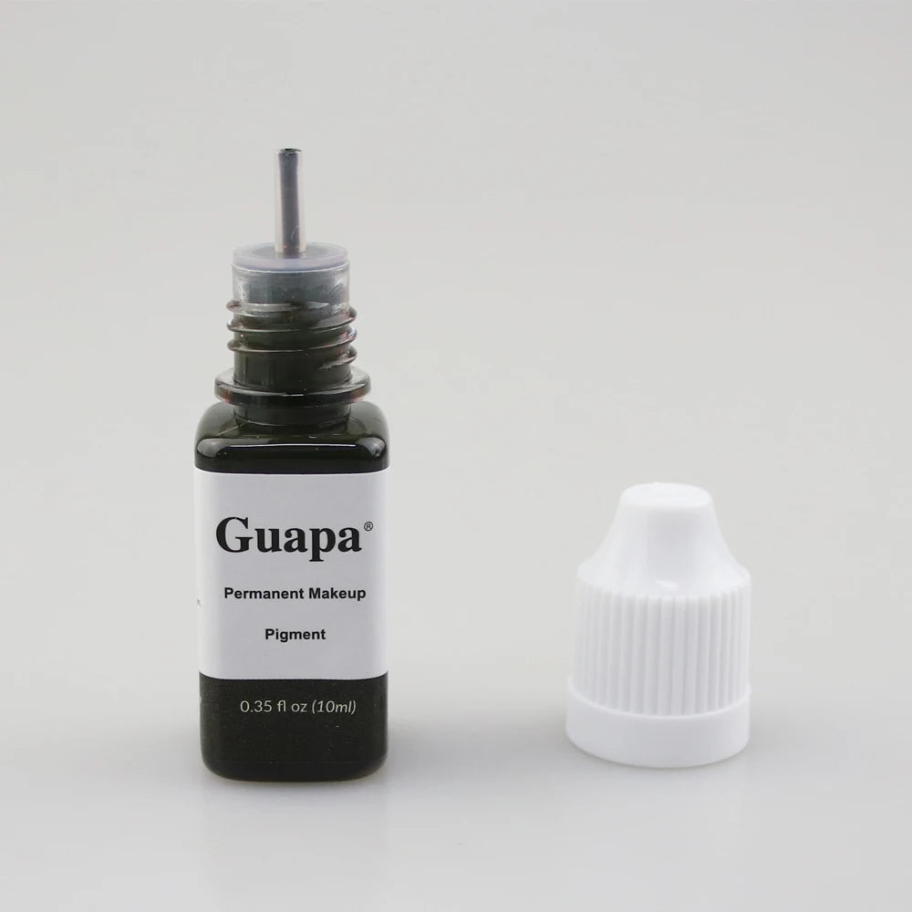 Guapa 10ml Organic Plant Water Base Natural Eyebrow Tattoo Ink Micropigmentation Permanent Makeup Eyeliner Pigment
