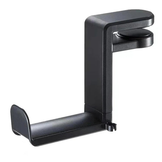 Headphone Stand PC Gaming Headset Stand Under Desk 360 Degree Rotating Headphone Hook Clamp-On Headphone Holder