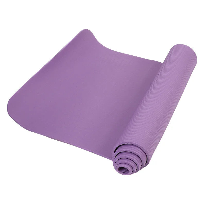 Exercise Mat 200cm Long 80cm Wide 20mm Thick Extra Long Wide Yoga Fitness Gym Home Workout Mat for Pilates Floor Sleeping Pad