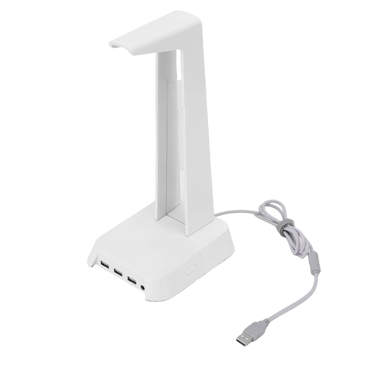 Gaming Headset Stand USB Port Multifunctional Colorful Lighting Desk Game Headphone Stand for Home