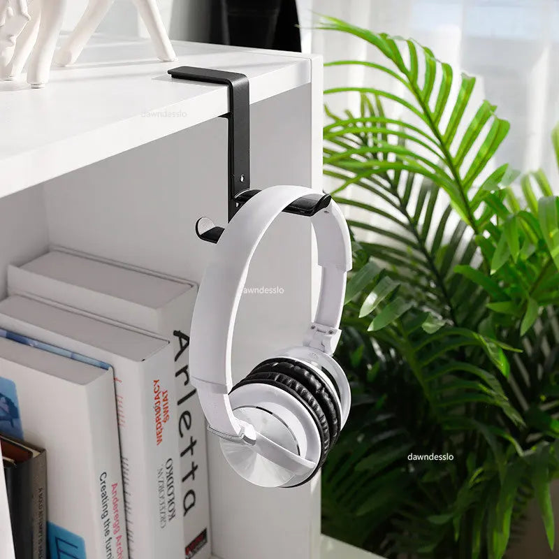 Desk Mount Universal Office Hanger Gaming Headphone Stand Bracket Display Rack Headset Holder Space Saving Table Clamp