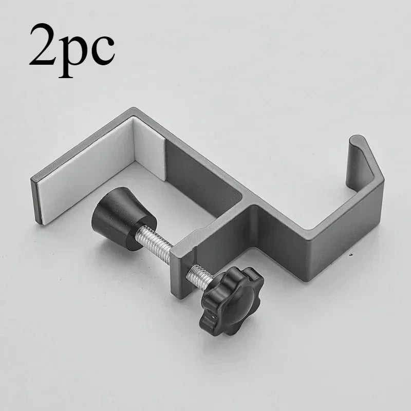 1/2pc Adjustable Desk Edge Hook Gaming Headset Desk Hanger Backpack Storage Hanging Hook Holder Punch-free Home Office Organizer