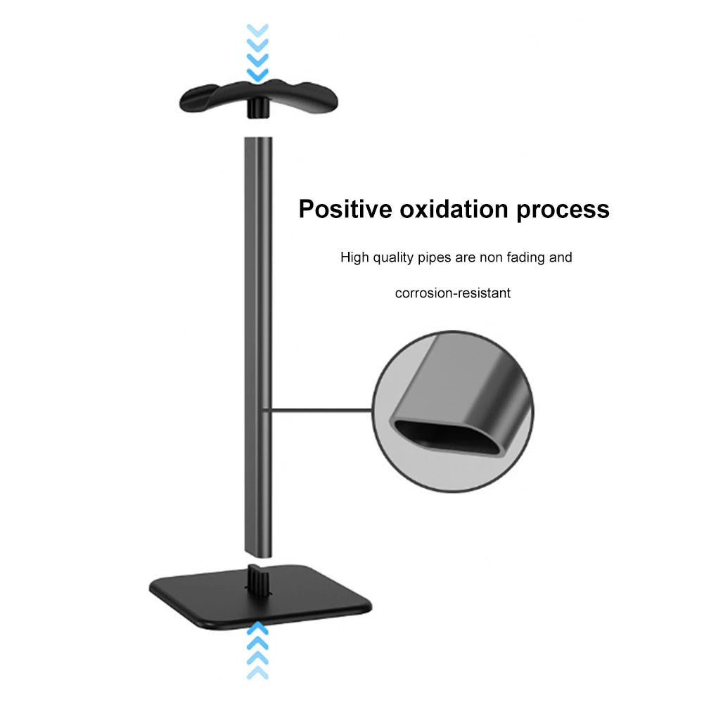 Ergonomic Curved Aluminum Alloy Headphone Display Holder Stable Stand for PC Gamer Accessories