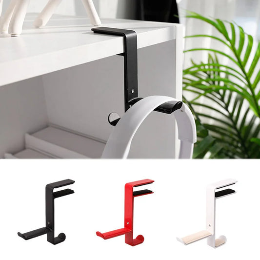 Desk Mount Universal Office Hanger Gaming Headphone Stand Bracket Display Rack Headset Holder Space Saving Table Clamp