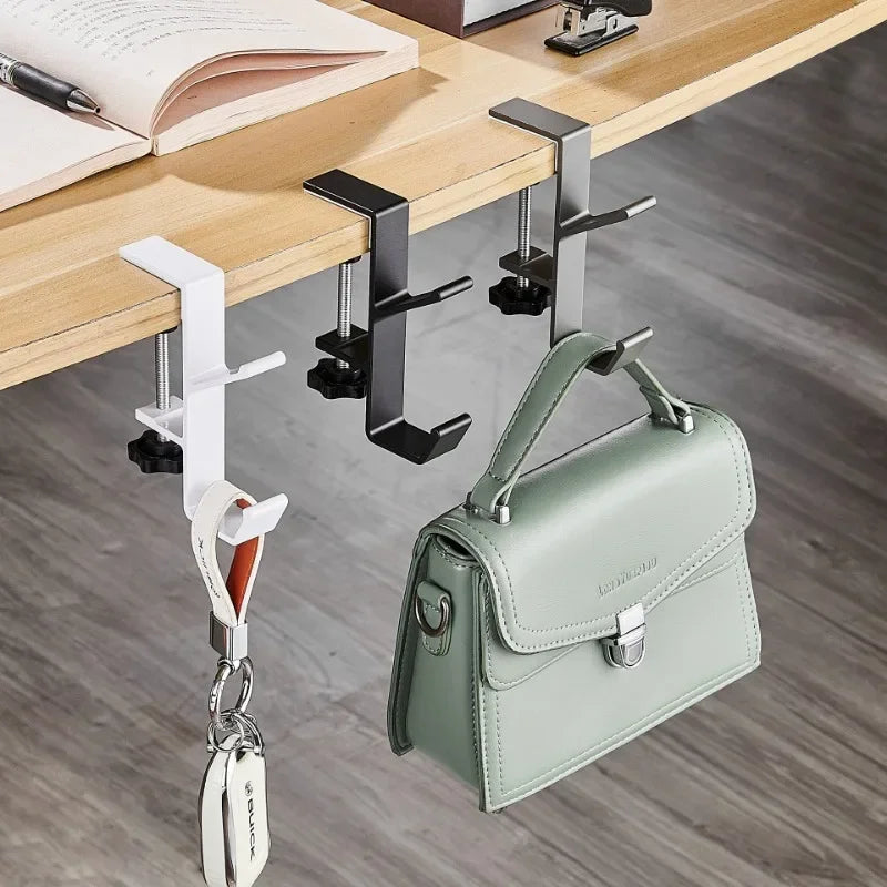 Headphone Holder Hook Hanger Headset Hanger Punch-free Table Side Hook Wall Hanging Racks Holder for Gaming Headphone Organizer
