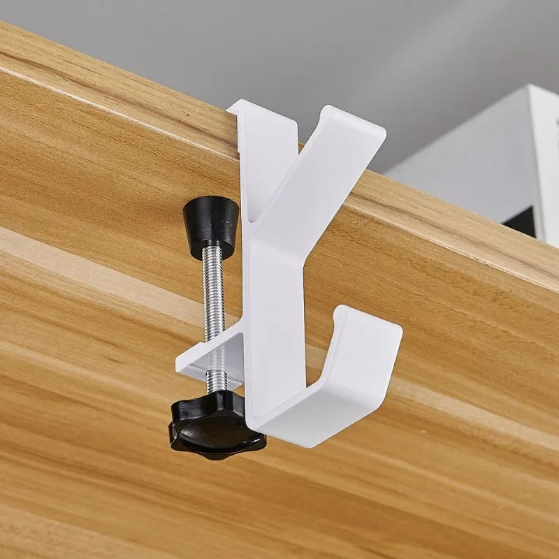 Headphone Holder Hook Hanger Headset Hanger Punch-free Table Side Hook Wall Hanging Racks Holder for Gaming Headphone Organizer
