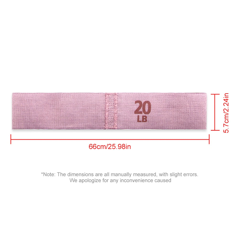 Resistance Bands for Legs and Butt Hip Glute Thigh Booty Elastic Workout Band Anti-Slip Stretch Fitness Strip Yoga Gym Equipment
