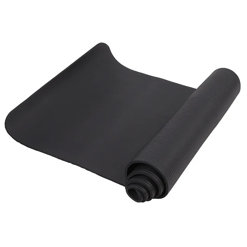 Exercise Mat 200cm Long 80cm Wide 20mm Thick Extra Long Wide Yoga Fitness Gym Home Workout Mat for Pilates Floor Sleeping Pad