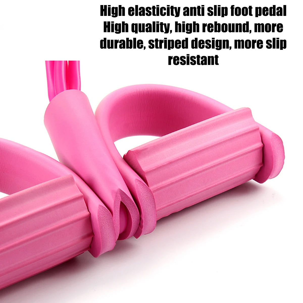 Six-Tube Pedal Tensioner Multi-Functional Household Fitness Equipment Yoga Abdominal Strengthening Elastic Band Tension Rope