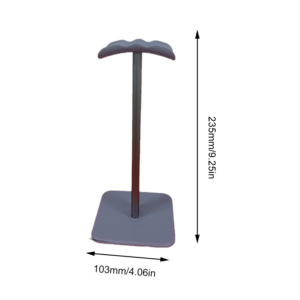 Headphone Stand Rack Non-Slip Headphone Display Holder Stable Aluminum Alloy Curved Support PC Gamer Earphone Accessories