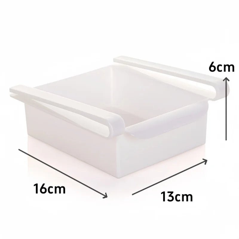 Kitchen Storage Box Fruit Vegetable Preservation Organizer Transparent Egg Container Under-shelf Refrigerator Drawer