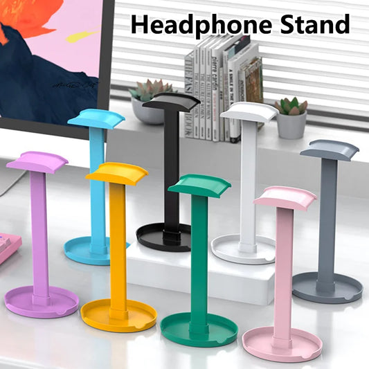 Universal Headphone Stand Portable Gaming Earphone Holder Rack Desktop Organizer Headset Display Bracket For AirPods
