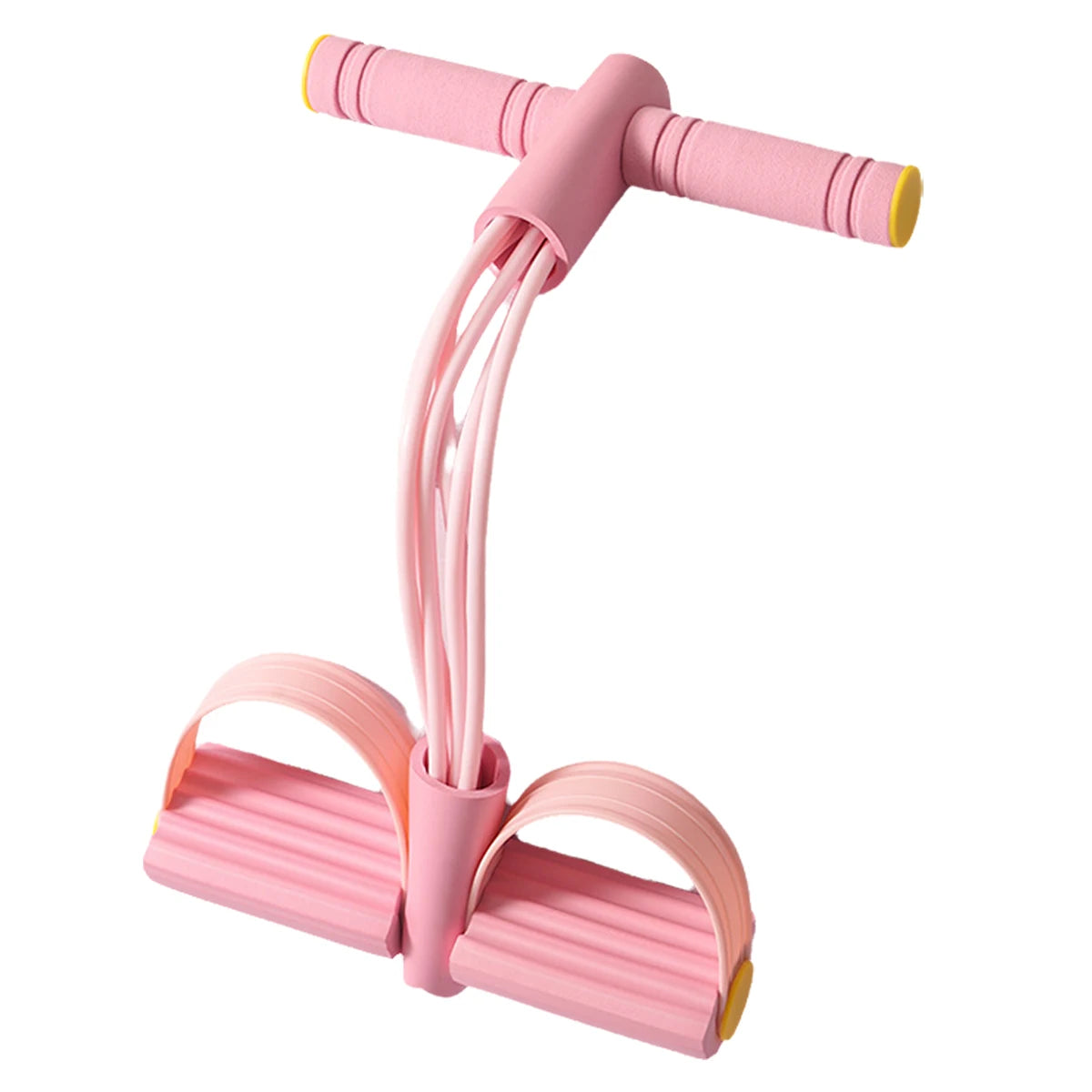 Six-Tube Pedal Tensioner Multi-Functional Household Fitness Equipment Yoga Abdominal Strengthening Elastic Band Tension Rope