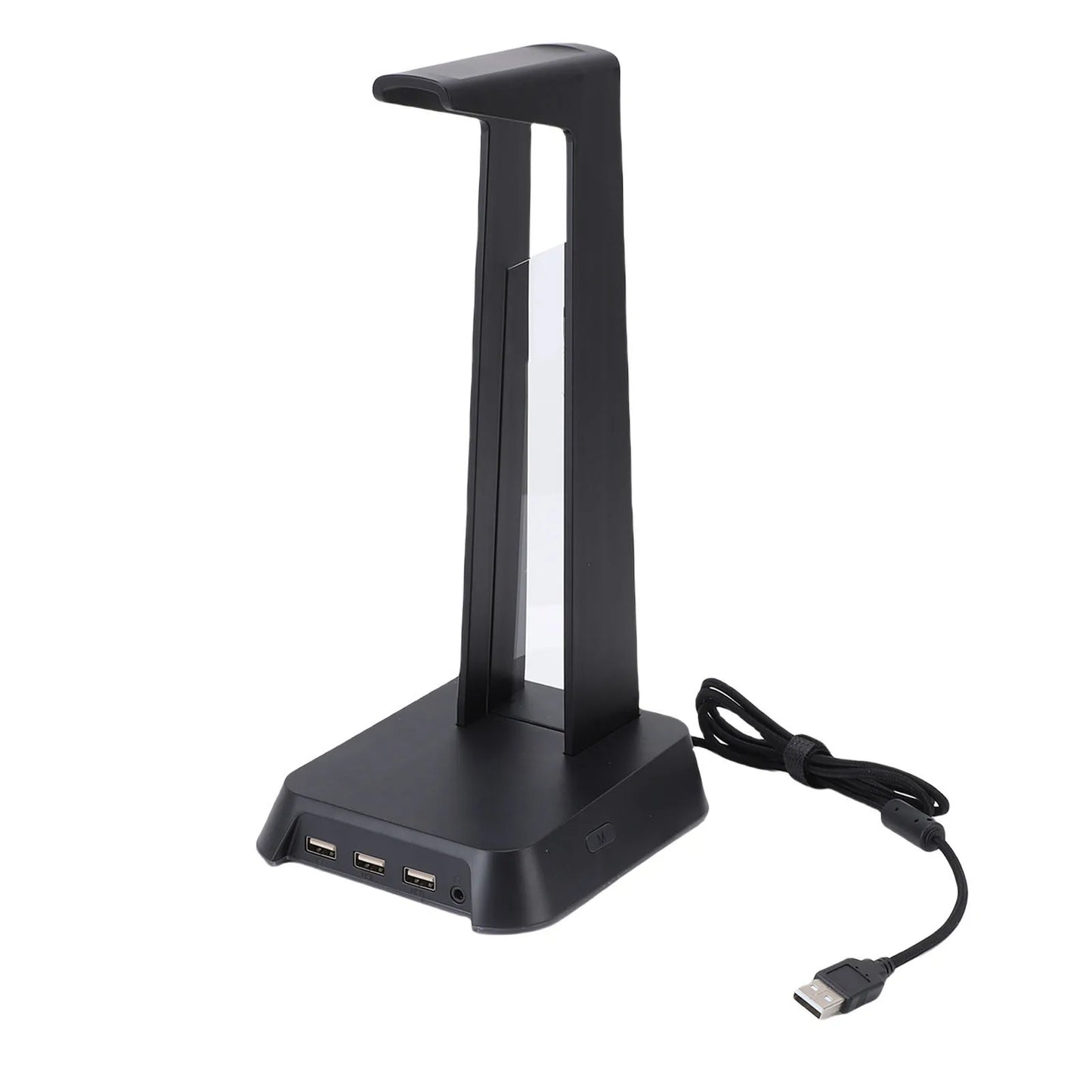 Gaming Headset Stand USB Port Multifunctional Colorful Lighting Desk Game Headphone Stand for Home